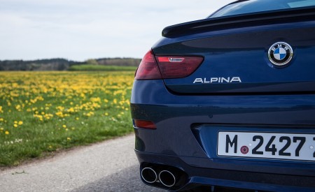 2016 ALPINA B6 xDrive Gran Coupe LCI Rear Bumper Wallpapers 450x275 (23)