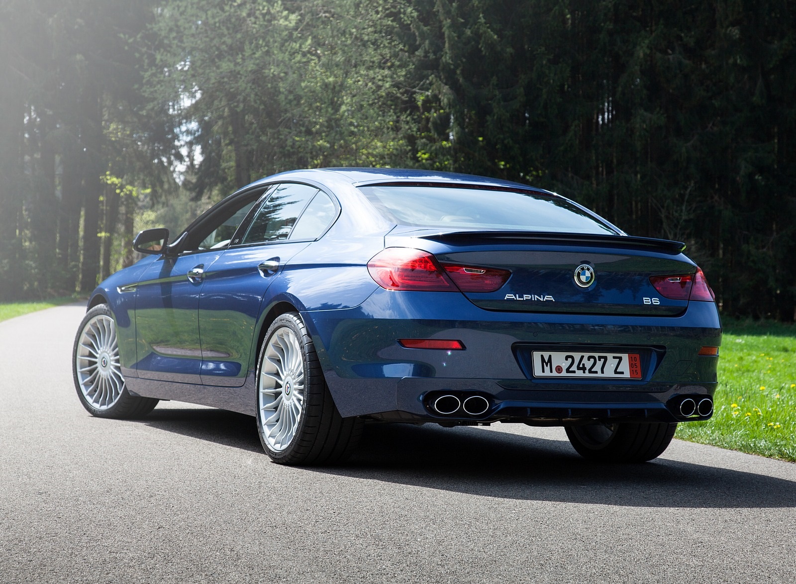 2016 ALPINA B6 xDrive Gran Coupe LCI Rear Wallpapers (14)