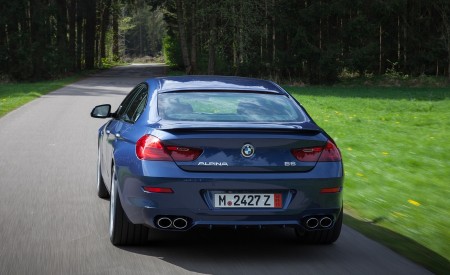 2016 ALPINA B6 xDrive Gran Coupe LCI Rear Wallpapers 450x275 (12)