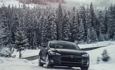 2015 Tesla Model S P85D Front Wallpapers 450x275 (3)