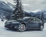 2015 Tesla Model S P85D Front Wallpapers 150x120