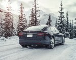 2015 Tesla Model S P85D Rear Three-Quarter Wallpapers 150x120
