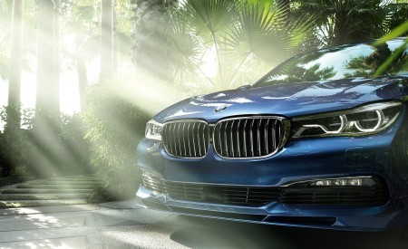 2017 ALPINA BMW B7 xDrive Blue Front Wallpapers 450x275 (17)
