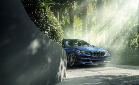 2017 ALPINA BMW B7 xDrive Blue Front Wallpapers 450x275 (16)