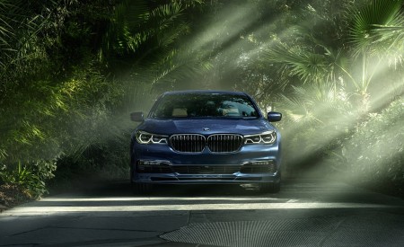 2017 ALPINA BMW B7 xDrive Blue Front Wallpapers 450x275 (12)