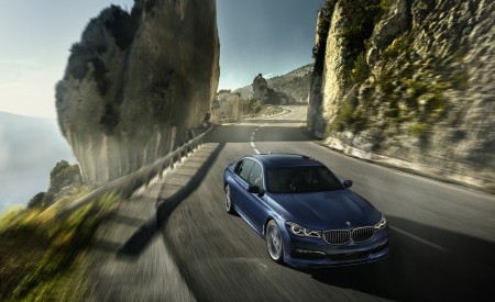 2017 ALPINA BMW B7 xDrive Blue Front Wallpapers 450x275 (2)