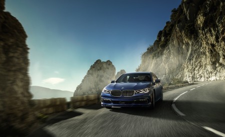 2017 ALPINA BMW B7 xDrive Blue Front Wallpapers 450x275 (3)