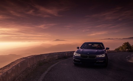 2017 ALPINA BMW B7 xDrive Blue Front Wallpapers 450x275 (8)