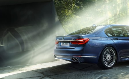 2017 ALPINA BMW B7 xDrive Blue Rear Wallpapers 450x275 (19)