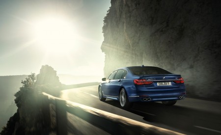 2017 ALPINA BMW B7 xDrive Blue Rear Wallpapers 450x275 (5)