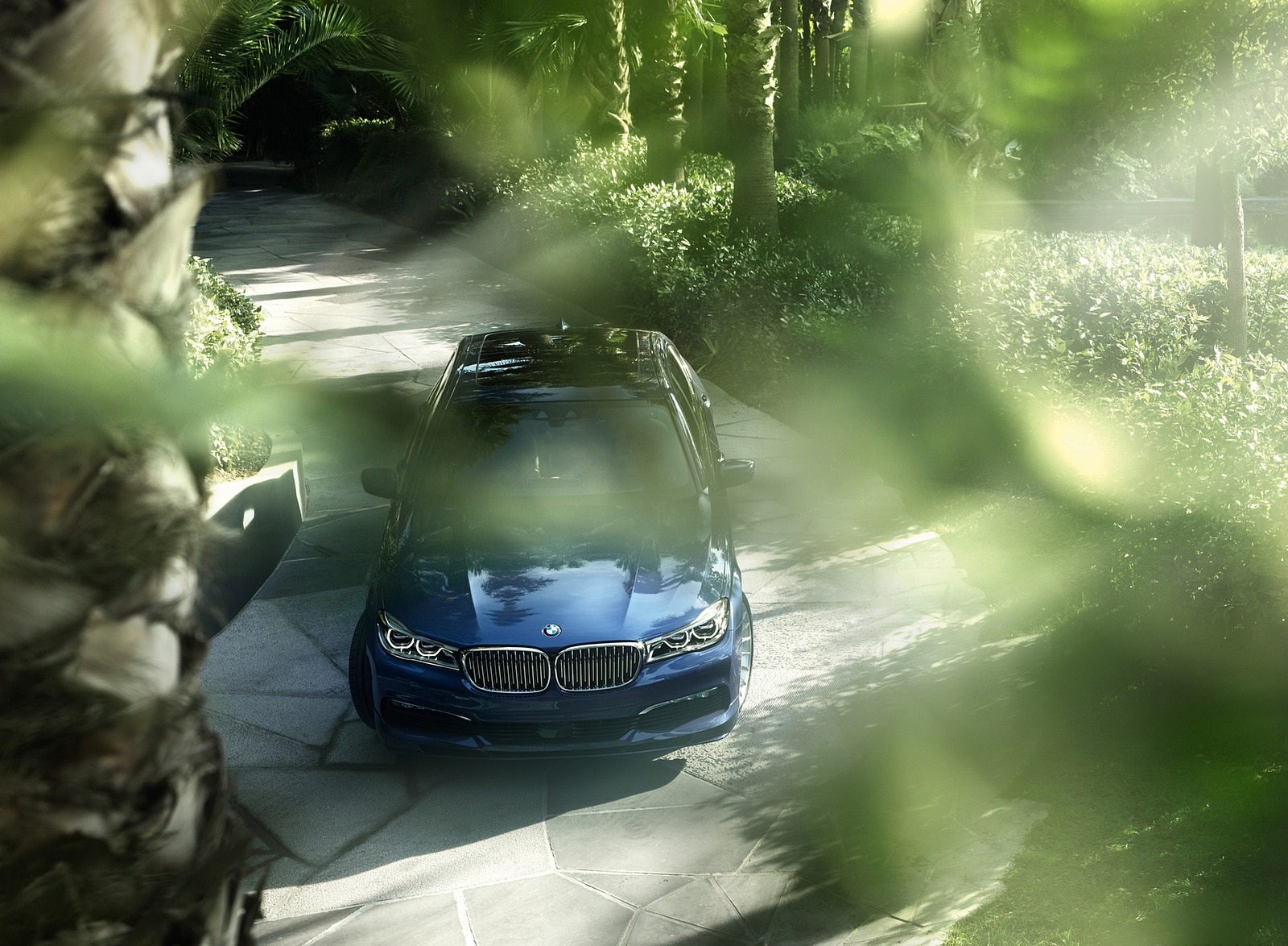 2017 ALPINA BMW B7 xDrive Blue Top Wallpapers (14)