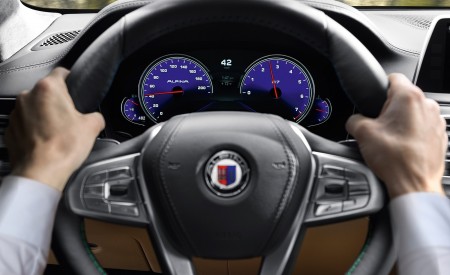 2017 ALPINA BMW B7 xDrive Interior Steering Wheel Wallpapers 450x275 (23)