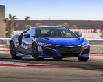 2017 Acura NSX Blue Front Wallpapers 150x120