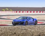 2017 Acura NSX Blue Front Wallpapers 150x120