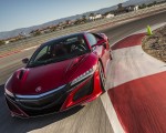 2017 Acura NSX Red Front Wallpapers 150x120