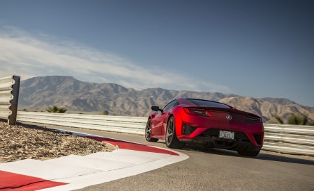 2017 Acura NSX Red Rear Wallpapers 450x275 (90)