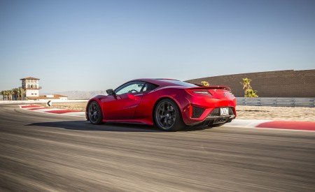 2017 Acura NSX Red Side Wallpapers 450x275 (84)