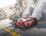 2017 Acura NSX Red and White Rear Wallpapers 150x120 (23)