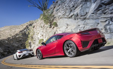 2017 Acura NSX Red and White Side Wallpapers 450x275 (24)