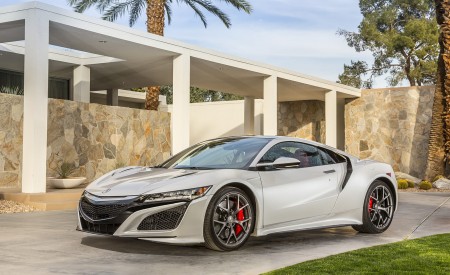 2017 Acura NSX White Front Wallpapers 450x275 (47)