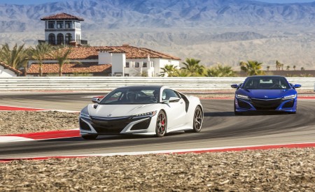 2017 Acura NSX White Front Wallpapers 450x275 (93)