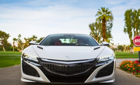 2017 Acura NSX White Front Wallpapers 450x275 (54)