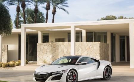 2017 Acura NSX White Front Wallpapers 450x275 (48)