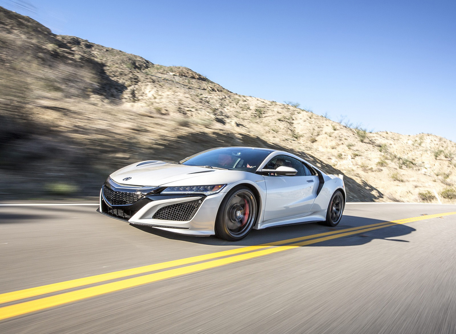 2017 Acura NSX White Front Wallpapers (9)