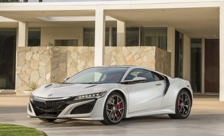 2017 Acura NSX White Front Wallpapers 450x275 (49)