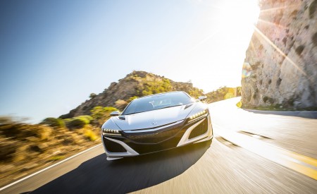 2017 Acura NSX White Front Wallpapers  450x275 (7)