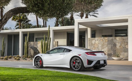 2017 Acura NSX White Side Wallpapers 450x275 (51)