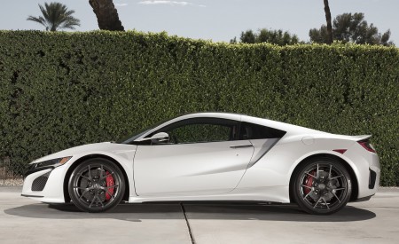 2017 Acura NSX White Side Wallpapers 450x275 (57)