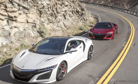 2017 Acura NSX White Top Wallpapers 450x275 (5)