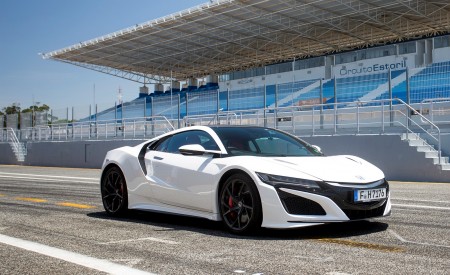 2017 Honda NSX (Euro-Spec) (Color: 130R White) Front Three-Quarter Wallpapers 450x275 (45)