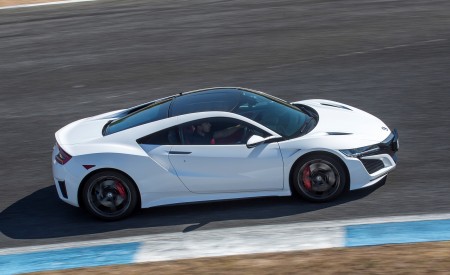 2017 Honda NSX (Euro-Spec) (Color: 130R White) Side Wallpapers 450x275 (41)