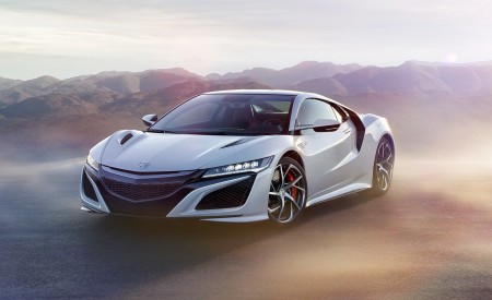 2017 Honda NSX (Euro-Spec) (Color: Casino White) Front Three-Quarter Wallpapers 450x275 (49)