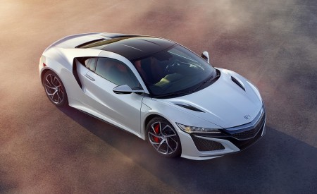 2017 Honda NSX (Euro-Spec) (Color: Casino White) Front Three-Quarter Wallpapers 450x275 (51)