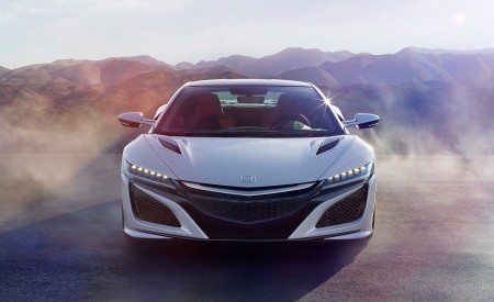 2017 Honda NSX (Euro-Spec) (Color: Casino White) Front Wallpapers 450x275 (52)