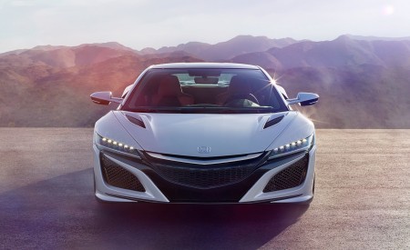 2017 Honda NSX (Euro-Spec) (Color: Casino White) Front Wallpapers 450x275 (53)