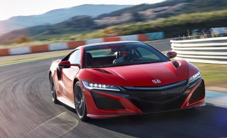 2017 Honda NSX (Euro-Spec) (Color: Curva Red) Front Wallpapers 450x275 (8)