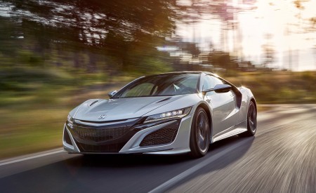 2017 Honda NSX (Euro-Spec) (Color: Silver Metallic) Front Three-Quarter Wallpapers 450x275 (25)