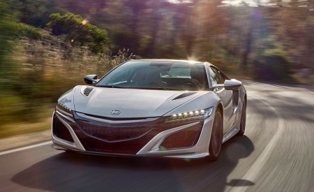 2017 Honda NSX (Euro-Spec) (Color: Silver Metallic) Front Wallpapers 450x275 (27)