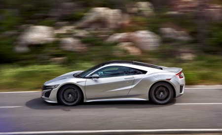 2017 Honda NSX (Euro-Spec) (Color: Silver Metallic) Side Wallpapers 450x275 (29)