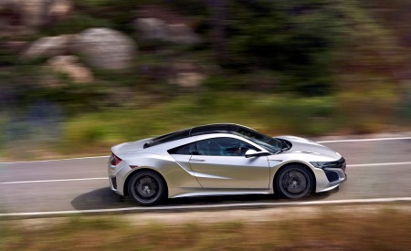 2017 Honda NSX (Euro-Spec) (Color: Silver Metallic) Side Wallpapers 450x275 (30)