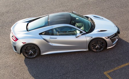 2017 Honda NSX (Euro-Spec) (Color: Silver Metallic) Side Wallpapers 450x275 (43)