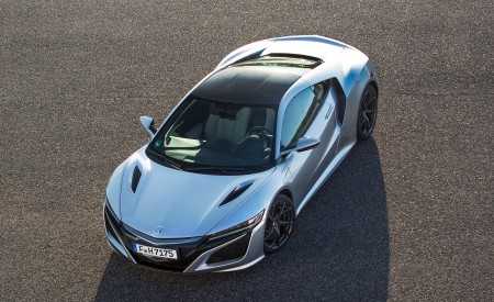 2017 Honda NSX (Euro-Spec) (Color: Silver Metallic) Top Wallpapers 450x275 (44)