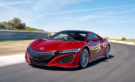 2017 Honda NSX (Euro-Spec) (Color: Valencia Red Pearl) Front Wallpapers 450x275 (62)