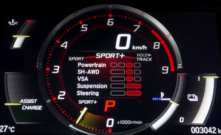 2017 Honda NSX (Euro-Spec) Instrument Cluster Wallpapers 450x275 (80)