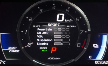 2017 Honda NSX (Euro-Spec) Instrument Cluster Wallpapers 450x275 (79)