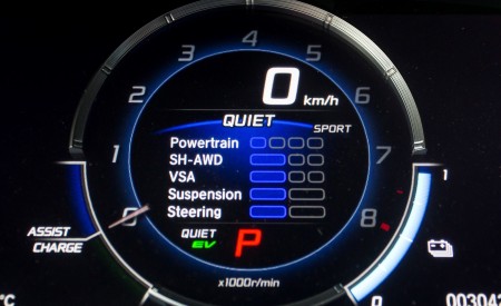 2017 Honda NSX (Euro-Spec) Instrument Cluster Wallpapers 450x275 (78)